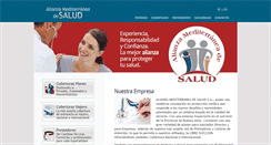 Desktop Screenshot of mediterraneasalud.com.ar